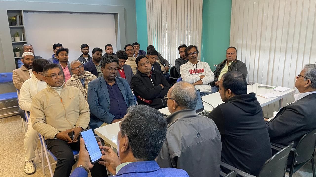 Group discussion during the consultation workshop