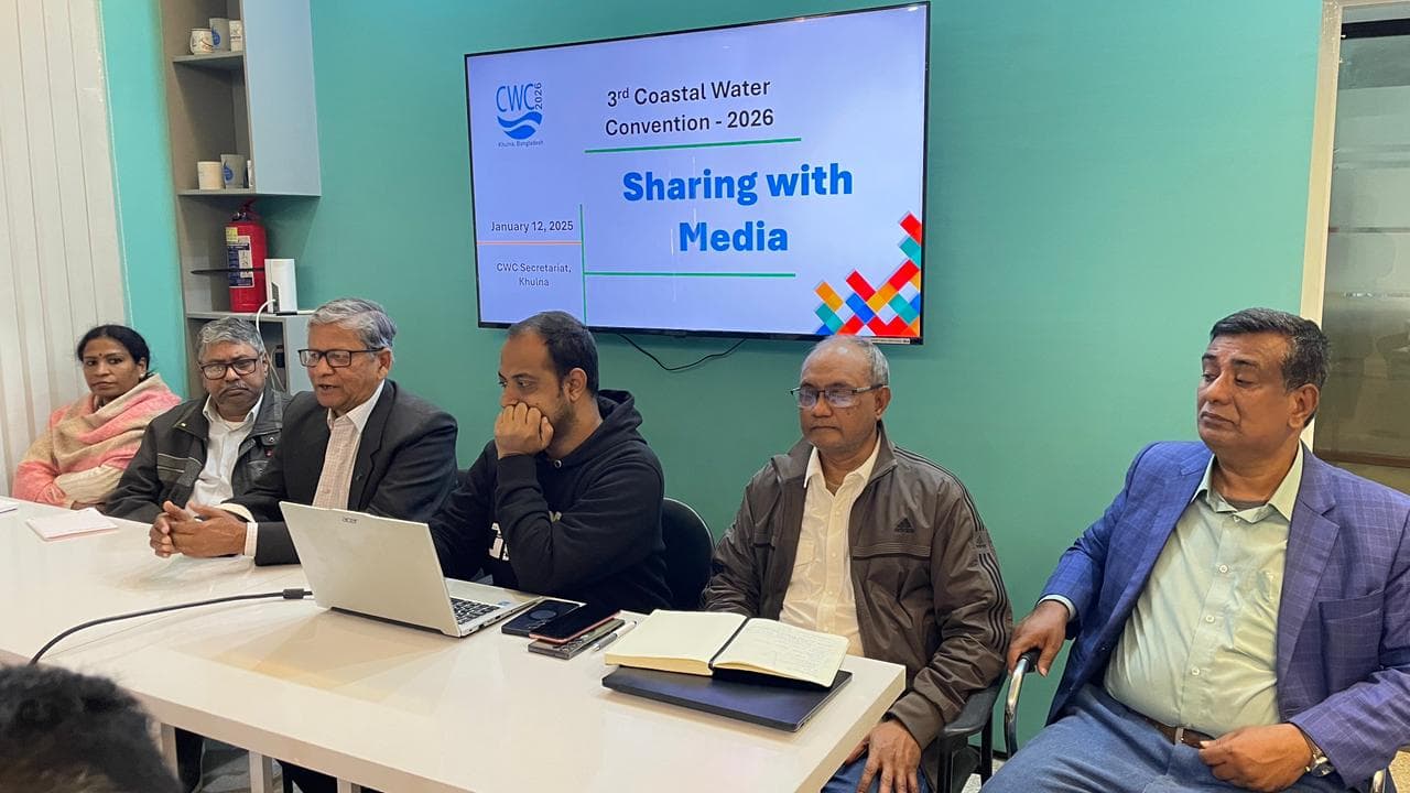 Participants presenting group findings