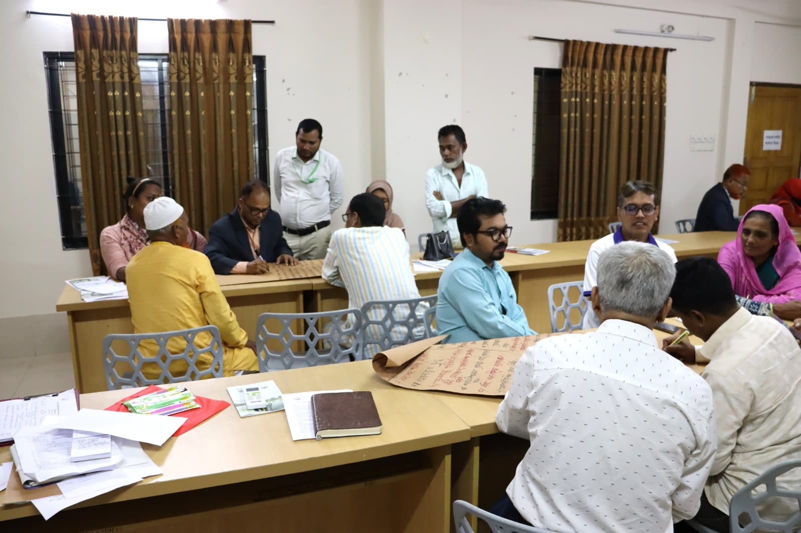 Group discussion during the consultation workshop